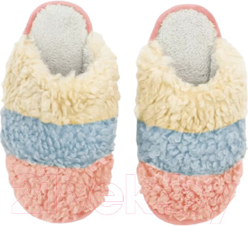 Тапочки домашние Amaro Home Lamb Закрытый нос / HOME-4021La-Ye-38 (р.38-39, желтый)