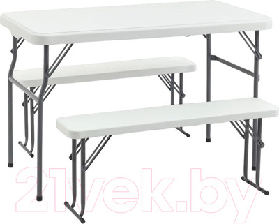 Комплект складной мебели Stool Group YX-B113 (белый)