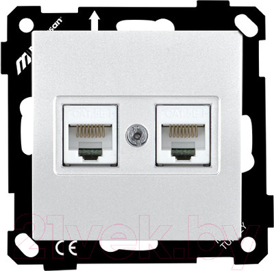 Розетка Mutlusan Elitra 2270 138 0101 (белый)