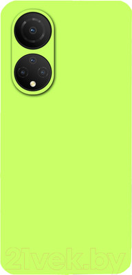 Чехол-накладка Case Coated для Honor X7 (желтый)