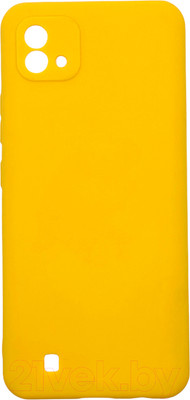 Чехол-накладка Case Coated для Realme C11 (желтый)