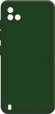Чехол-накладка Case Coated для Realme C11 (темно-зеленый)