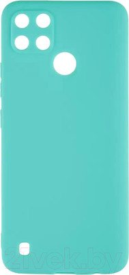 Чехол-накладка Case Coated для Realme C21Y (бирюзовый)