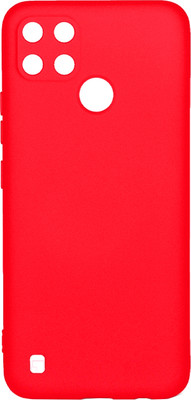 Чехол-накладка Case Coated для Realme C21Y (винный)