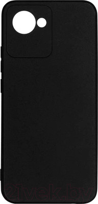 Чехол-накладка Case Coated для Realme C30 (черный)