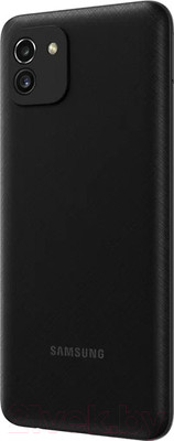 Чехол-накладка Case Coated для Galaxy A03 (черный)