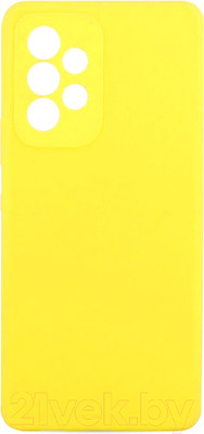 Чехол-накладка Case Coated для Galaxy A53 (желтый)