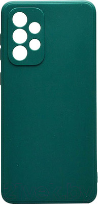 Чехол-накладка Case Coated для Galaxy A53 (темно-зеленый)
