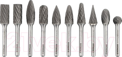 Набор борфрез Norgau HM KPLM06X-45 DCM D12 / 077200012