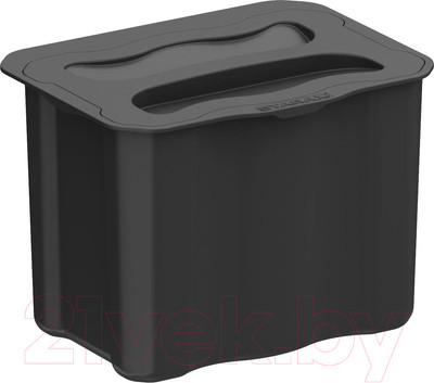 Мусорное ведро Starax Подвесное S-2575-A (5л, антрацит)