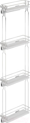 Бутылочница Starax Nova 200 S-2929-С (левое крепление, хром)