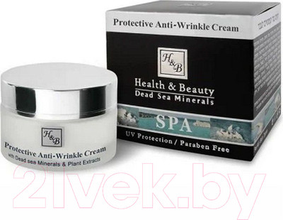 Крем для лица Health & Beauty Защитный антивозрастной для мужчин SPF 15 (50мл)