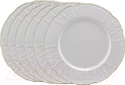 Набор тарелок Lenardi Maria Gold 226-001 (6шт)