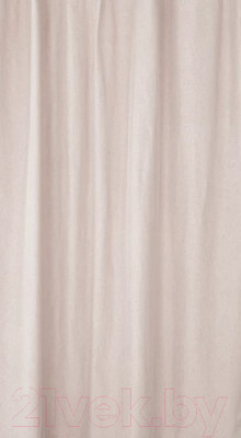 Шторка-занавеска для ванны Home One Linen 180x200 / 412879 (капучино)