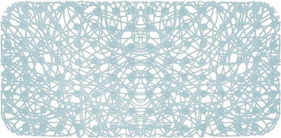 Коврик на присосках Вилина Паутинка 6916-6 (голубой)