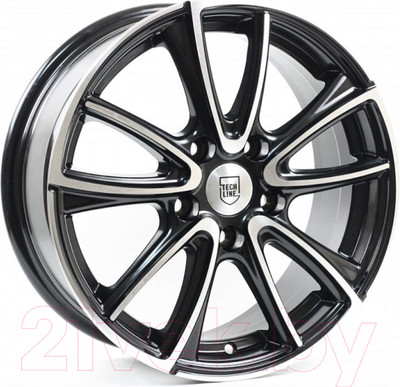 Литой диск TechLine 682 16x7" 5x114.3мм DIA 67.1мм ET 47мм BD