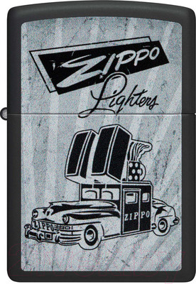 Зажигалка Zippo Car Design / 48572 (черный)