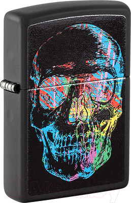 Зажигалка Zippo Skull Design / 28042 (черный)