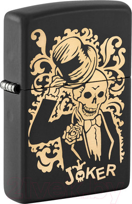 Зажигалка Zippo Skull Design / 29632 (черный)