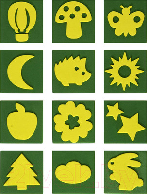 Набор штампов для творчества Каляка-Маляка Из эва Лесная поляна / ШСКМ-Д