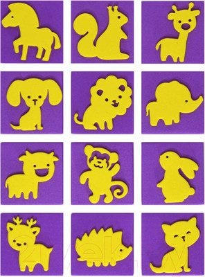 Набор штампов для творчества Каляка-Маляка Из эва / ШСКМ-МЗ