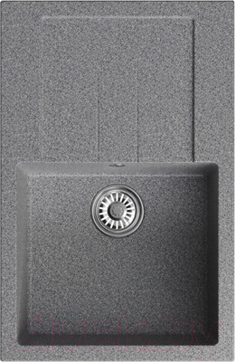 Мойка кухонная Mixline ML-GM31 552190 (темно-серый)