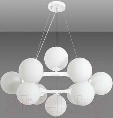Люстра Kinklight Сида 07508-12.01 (белый)