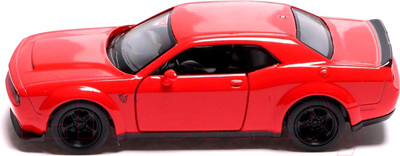 Масштабная модель автомобиля Автоград Dodge Challenger Srt Demon / 7335823 (красный)