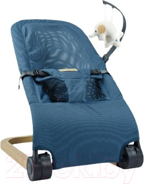 Детский шезлонг Amarobaby Baby relax / AB22-25BR/19 (голубой)