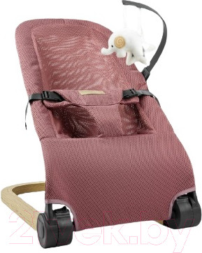 Детский шезлонг Amarobaby Baby relax / AB22-25BR/06 (розовый)