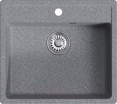 Мойка кухонная Mixline ML-GM15 551915 (темно-серый)