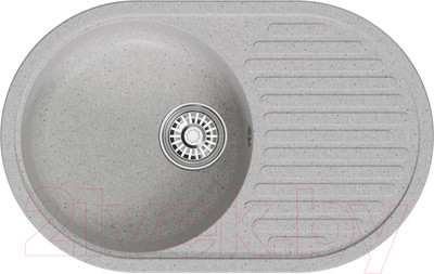 Мойка кухонная Mixline ML-GM16 551928 (серый)