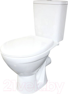 Унитаз напольный Rosa Соло (белый)