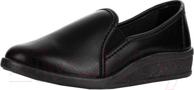 Туфли рабочие Floare Женские без перфорации 55120105 (р.36, черный)