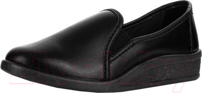 Туфли рабочие Floare Женские без перфорации 55120105 (р.38, черный)