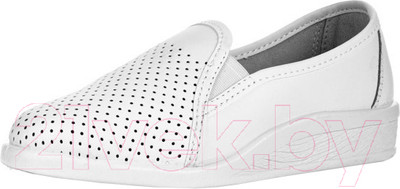 Туфли рабочие Floare Женские с перфорацией 55110108 (р.40, белый)