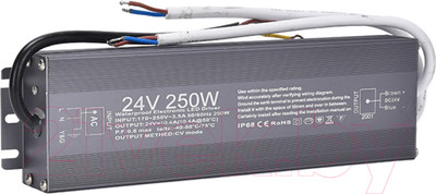 Блок питания на DIN-рейку КС HDR-250W 170-250VАС 24VDC 10.4A IP67 / hdr-250-24