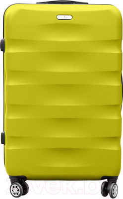 Чемодан на колесах Peterson PTN 5806-W-S (желтый)