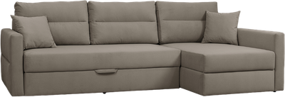 Диван угловой Mio Tesoro Лира правый (Velutto 06)