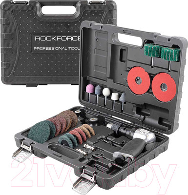 Пневмодрель RockForce RF-SM-710 (комлект аксессуаров)