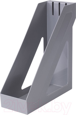 Лоток для бумаг Brauberg Basic / 237010 (серый)