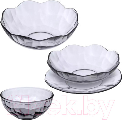 Набор тарелок No Brand Black Diamond / 50556 (14шт)