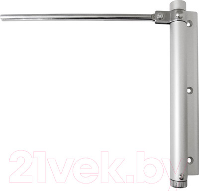 Доводчик с рычагом Trodos Пружинный до 35кг (серый)