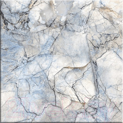 Плитка Beryoza Ceramica Solo G (418x418, синий)