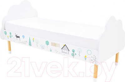 Кровать-тахта детская Бельмарко Stumpa Облако Ферма / 10097