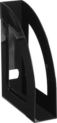 Лоток для бумаг Стамм Респект / ЛТВ-30855 (черный)