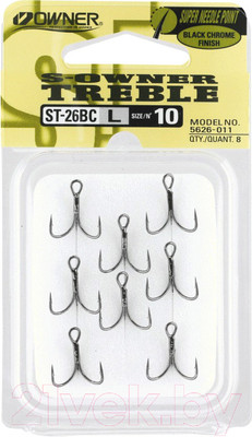Набор крючков рыболовных Owner ST-26BC №10 / 5626-011-10 (8шт)
