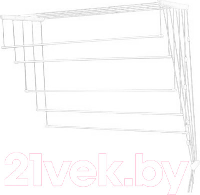 Сушилка для белья ПТФ Лиана Потолочная (1.6м, белый)