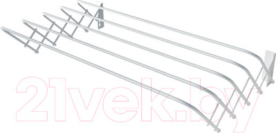 Сушилка для белья ПТФ Лиана Настенная (1.2м, раздвижная)