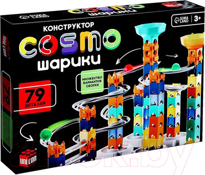 Конструктор кинетический Unicon Cosmo шарики / 9488469